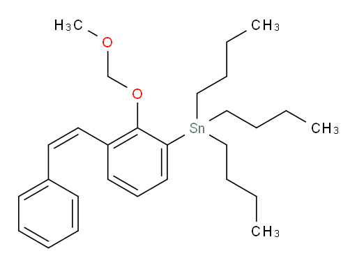 (Z)-tributyl(2-(methoxymethoxy)-3-styrylphenyl)stannane