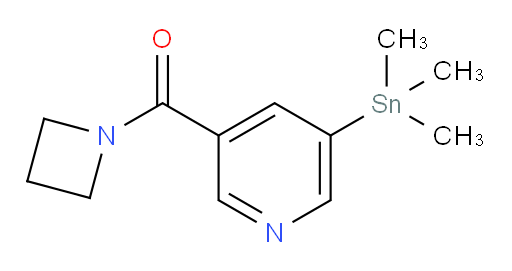 azetidin-1-yl(5-(trimethylstannyl)pyridin-3-yl)methanone