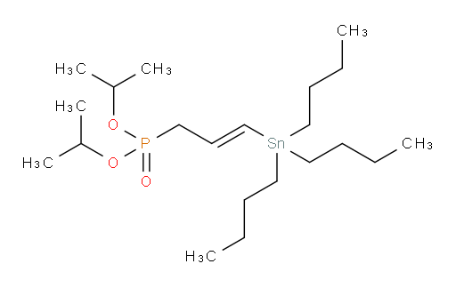(E)-diisopropyl (3-(tributylstannyl)allyl)phosphonate