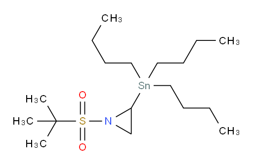 1-(tert-butylsulfonyl)-2-(tributylstannyl)aziridine