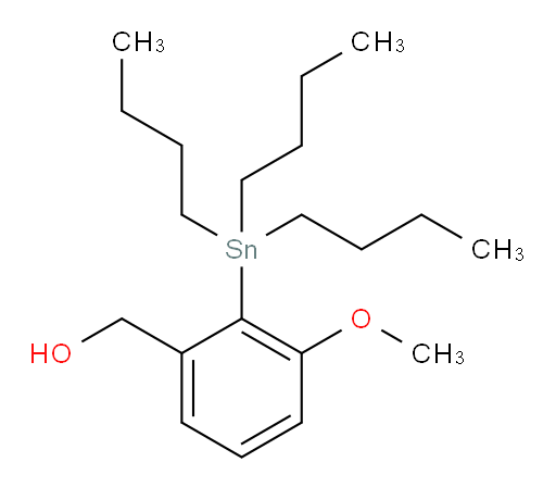 (3-methoxy-2-(tributylstannyl)phenyl)methanol