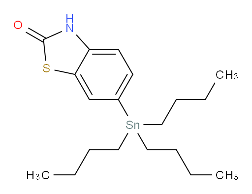 6-(三丁基锡基)苯并[d]噻唑-2(3H)-酮