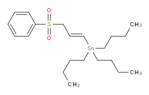(E)-tributyl(3-(phenylsulfonyl)prop-1-en-1-yl)stannane