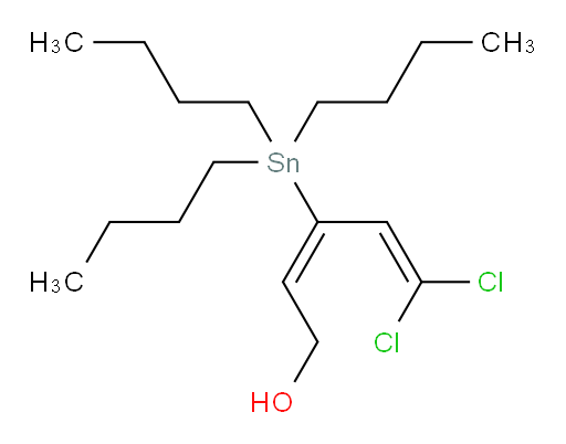 (E)-5,5-dichloro-3-(tributylstannyl)penta-2,4-dien-1-ol