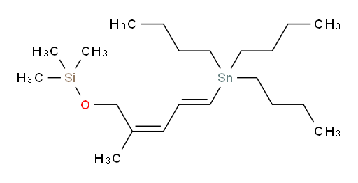 三甲基(((2Z,4E)-2-甲基-5-(三丁基锡基)戊-2,4-二烯-1-氧基))硅烷