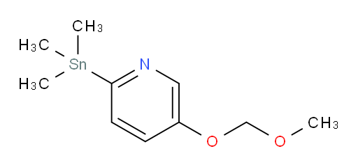 5-(methoxymethoxy)-2-(trimethylstannyl)pyridine