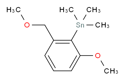 (2-methoxy-6-(methoxymethyl)phenyl)trimethylstannane