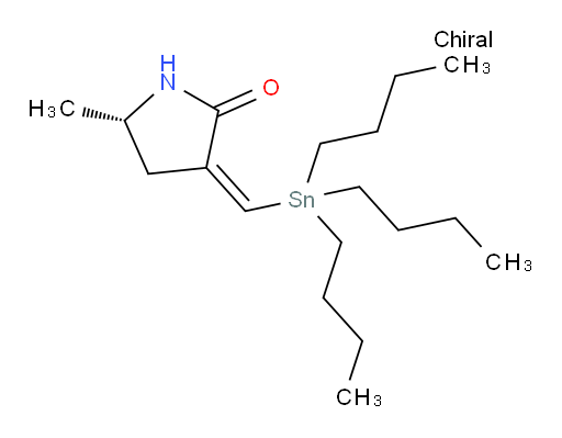 (S,Z)-5-methyl-3-((tributylstannyl)methylene)pyrrolidin-2-one
