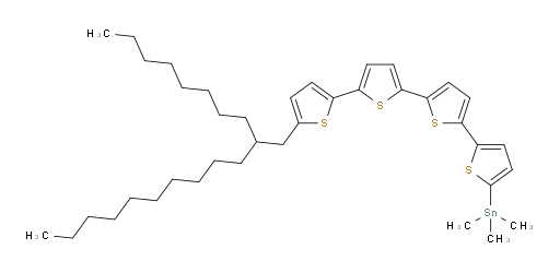 trimethyl(5'''-(2-octyldodecyl)-[2,2':5',2'':5'',2'''-quaterthiophen]-5-yl)stannane