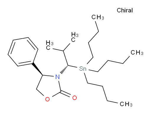 (R)-3-((S)-2-methyl-1-(tributylstannyl)propyl)-4-phenyloxazolidin-2-one