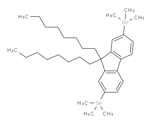 (9,9-dioctyl-9H-fluorene-2,7-diyl)bis(trimethylstannane)