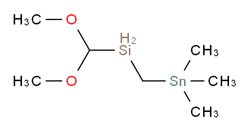 (dimethoxymethyl)((trimethylstannyl)methyl)silane
