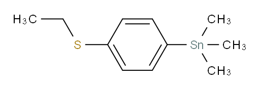 (4-(ethylthio)phenyl)trimethylstannane