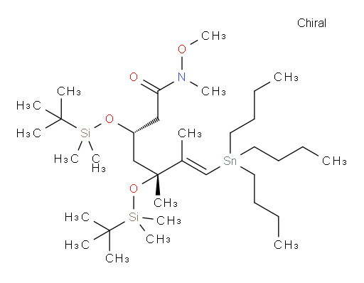 (3S,5R,E)-3,5-bis((tert-butyldimethylsilyl)oxy)-N-methoxy-N,5,6-trimethyl-7-(tributylstannyl)hept-6-enamide
