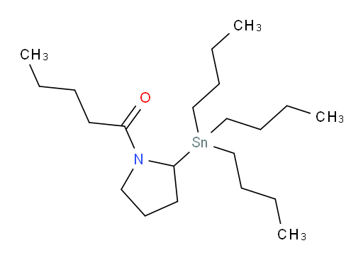 1-(2-(三丁基锡基)吡咯烷-1-基)戊-1-酮