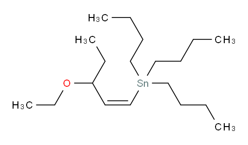 (Z)-tributyl(3-ethoxypent-1-en-1-yl)stannane