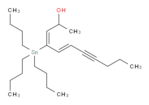 (3E,5E)-4-(tributylstannyl)undeca-3,5-dien-7-yn-2-ol