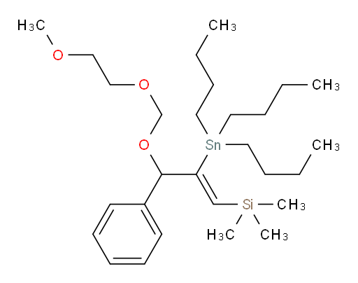(Z)-11,11-dimethyl-8-phenyl-9-(tributylstannyl)-2,5,7-trioxa-11-siladodec-9-ene
