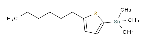 (5-hexylthiophen-2-yl)trimethylstannane