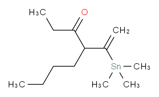 4-(1-(三甲基锡基)乙烯基)辛-3-酮