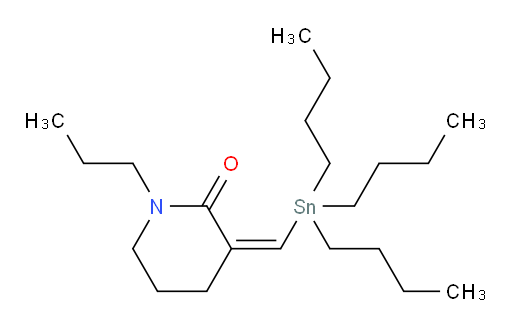 (Z)-1-propyl-3-((tributylstannyl)methylene)piperidin-2-one