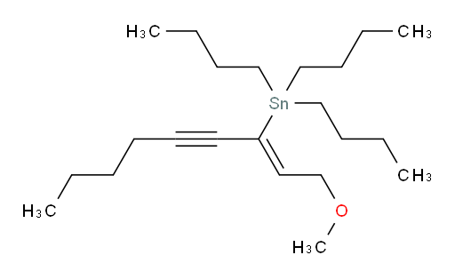 (Z)-三丁基(1-甲氧基壬-2-烯-4-炔-3-基)锡烷