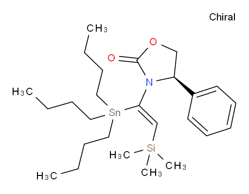 (R,Z)-4-苯基-3-(1-(三丁基锡基)-2-(三甲基硅基)乙烯基)噁唑烷-2-酮