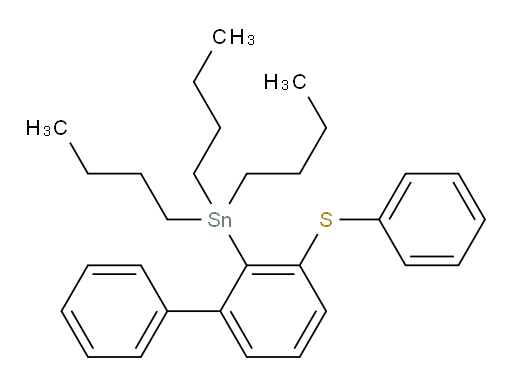 三丁基(3-(苯基硫基)-[1,1'-联苯]-2-基)锡烷