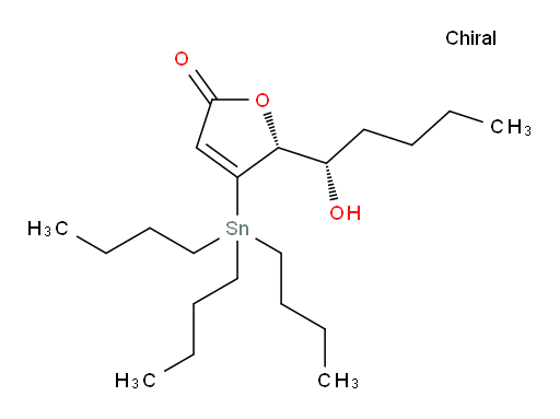 (R)-5-((S)-1-hydroxypentyl)-4-(tributylstannyl)furan-2(5H)-one