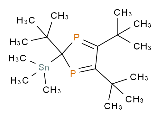 2,4,5-tri-tert-butyl-2-(trimethylstannyl)-2H-1,3-diphosphole