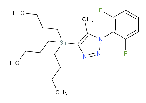 1-(2,6-二氟苯基)-5-甲基-4-(三丁基锡基)-1H-1,2,3-三氮唑