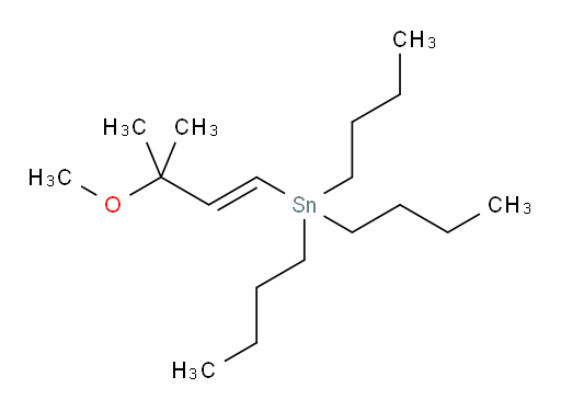 (E)-tributyl(3-methoxy-3-methylbut-1-en-1-yl)stannane