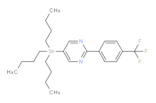 5-(tributylstannyl)-2-(4-(trifluoromethyl)phenyl)pyrimidine