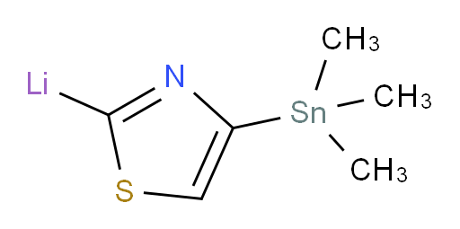 (4-(trimethylstannyl)thiazol-2-yl)lithium