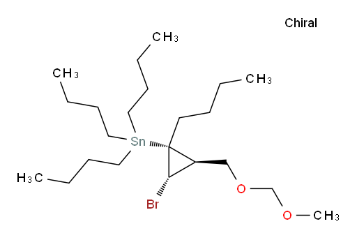 ((1R,2S,3S)-2-bromo-1-butyl-3-((methoxymethoxy)methyl)cyclopropyl)tributylstannane