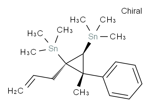 ((1R,2S,3S)-1-allyl-3-methyl-3-phenylcyclopropane-1,2-diyl)bis(trimethylstannane)
