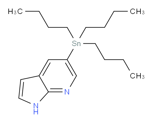 5-(tributylstannyl)-1H-pyrrolo[2,3-b]pyridine