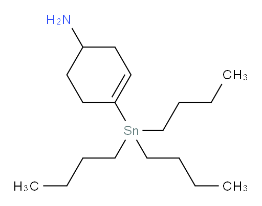 4-(tributylstannyl)cyclohex-3-enamine