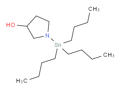 1-(tributylstannyl)pyrrolidin-3-ol