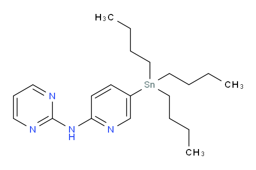 N-(5-(tributylstannyl)pyridin-2-yl)pyrimidin-2-amine