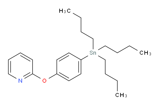 2-(4-(tributylstannyl)phenoxy)pyridine