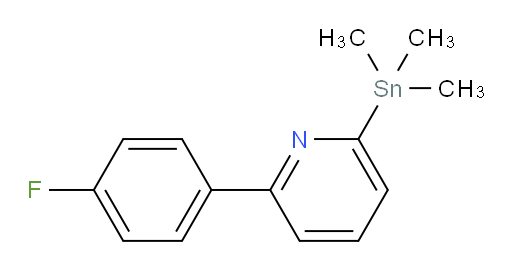 2-(4-fluorophenyl)-6-(trimethylstannyl)pyridine