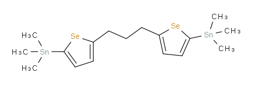 1,3-bis(5-(trimethylstannyl)selenophen-2-yl)propane