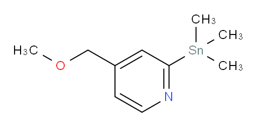 4-(methoxymethyl)-2-(trimethylstannyl)pyridine