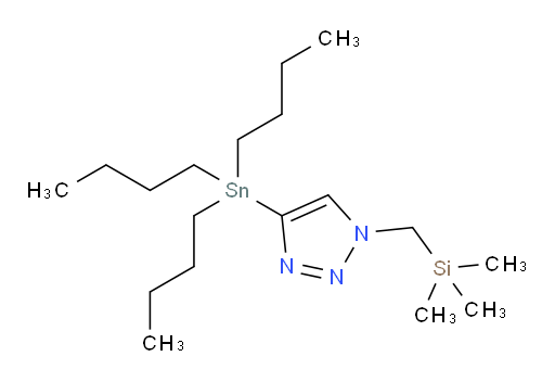 4-(tributylstannyl)-1-((trimethylsilyl)methyl)-1H-1,2,3-triazole