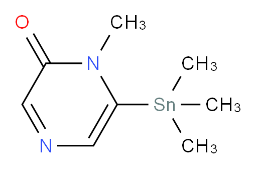 1-methyl-6-(trimethylstannyl)pyrazin-2(1H)-one