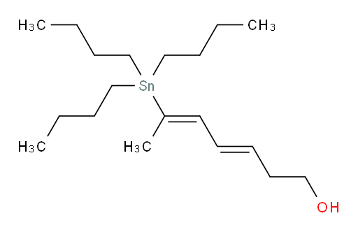 (3E,5E)-6-(tributylstannyl)hepta-3,5-dien-1-ol