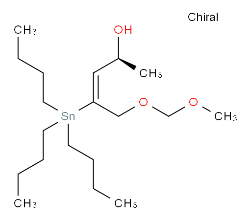 (S,E)-5-(methoxymethoxy)-4-(tributylstannyl)pent-3-en-2-ol