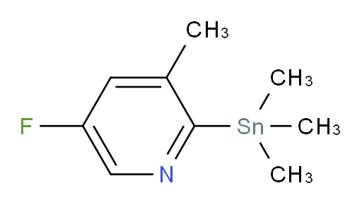 5-fluoro-3-methyl-2-(trimethylstannyl)pyridine