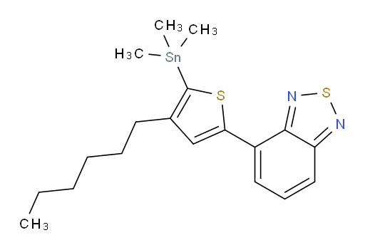 4-(4-hexyl-5-(trimethylstannyl)thiophen-2-yl)benzo[c][1,2,5]thiadiazole